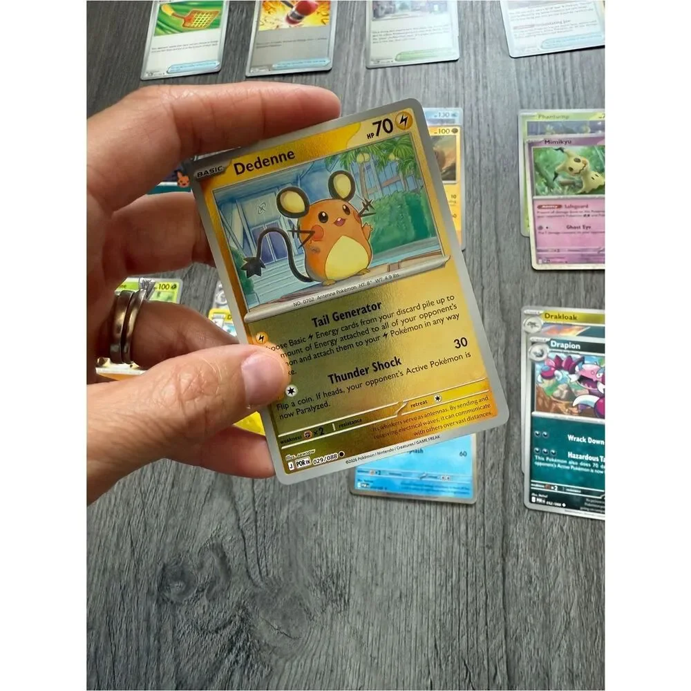 50 Pokémon Cards Assorted Stage 1 Basic Items Trainers Energy